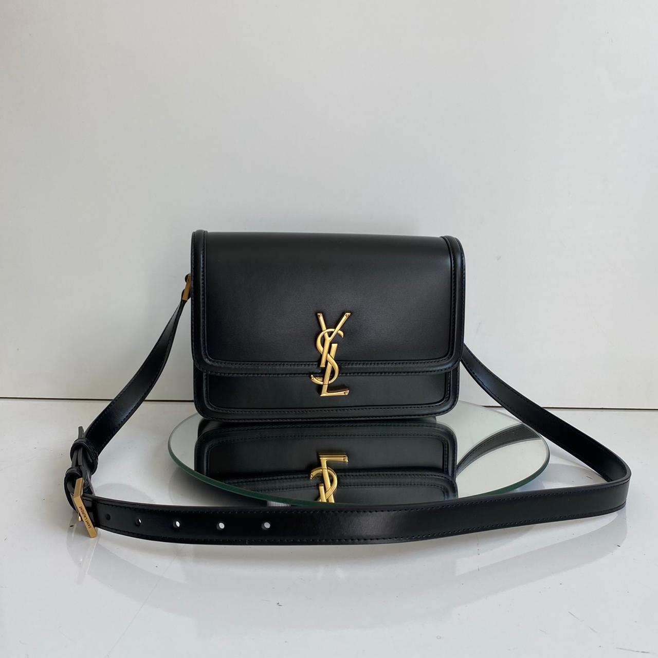 ysl crossbody bolsa silver