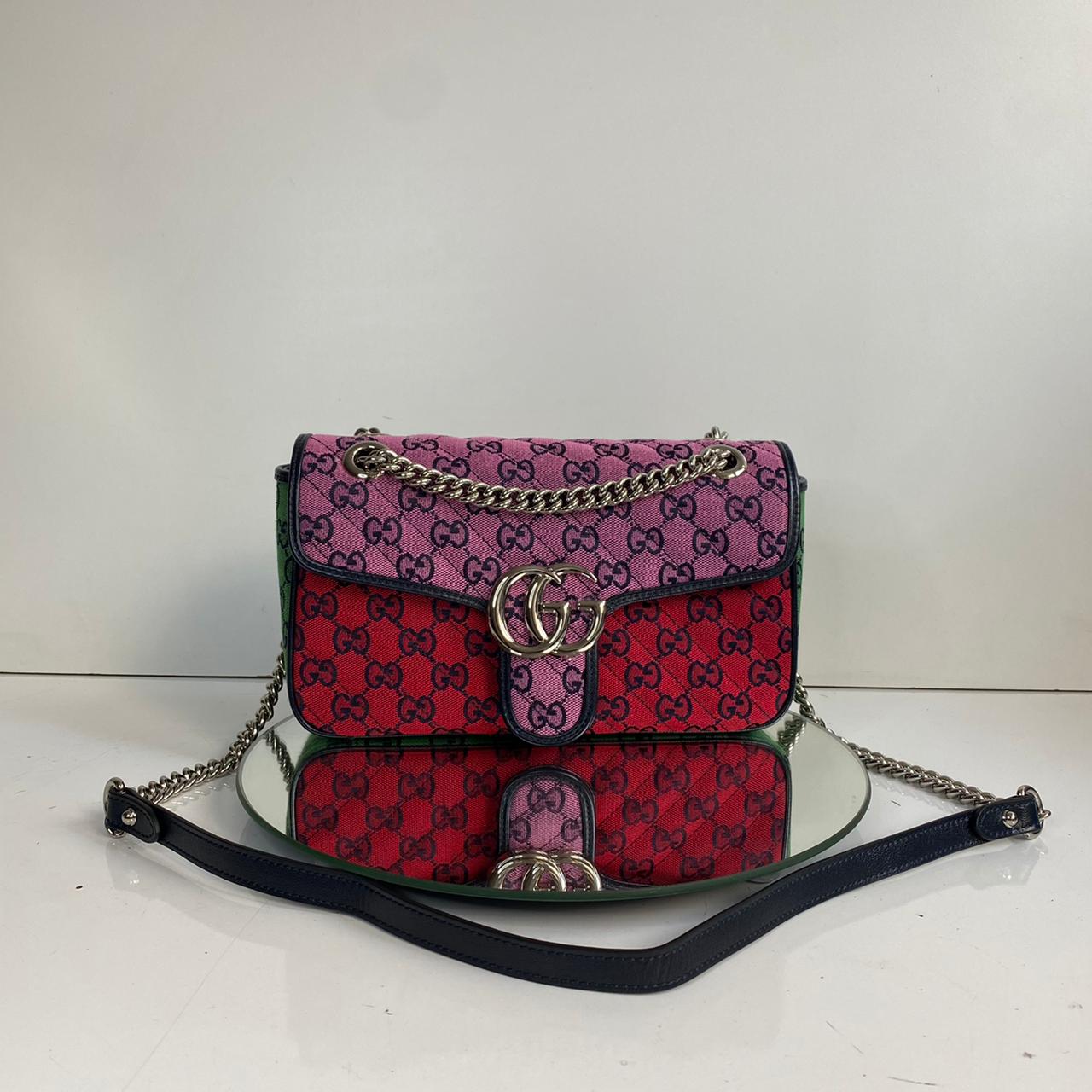 Bolsa Gucci Marmont Multicolor