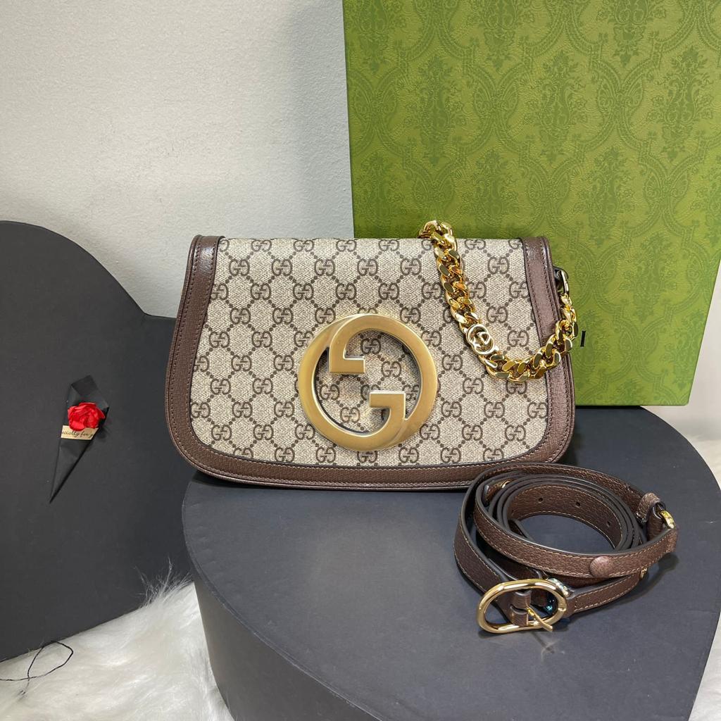 BOLSA GUCCI SUPREME BLONDIE MONOGRAM